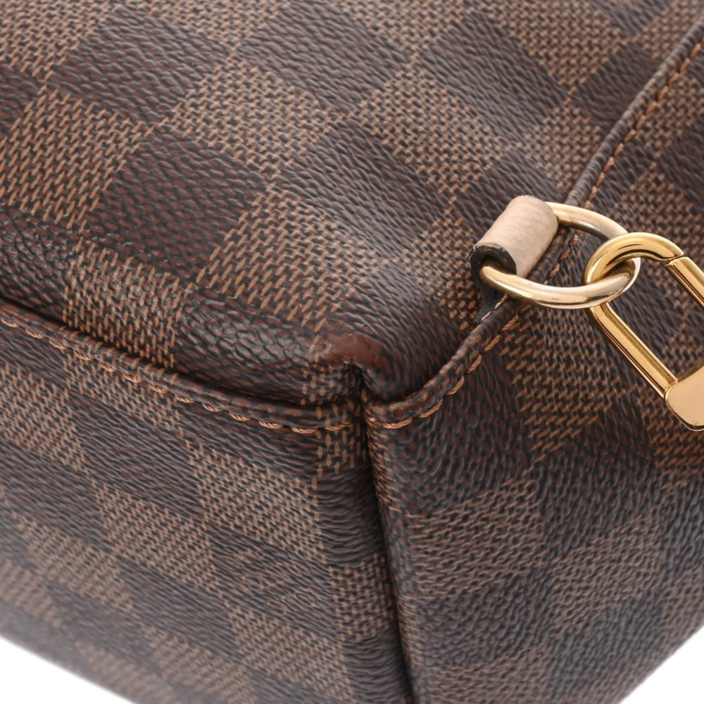 LOUIS VUITTON Brown Damier Canvas Backpack - Picture 8 of 11